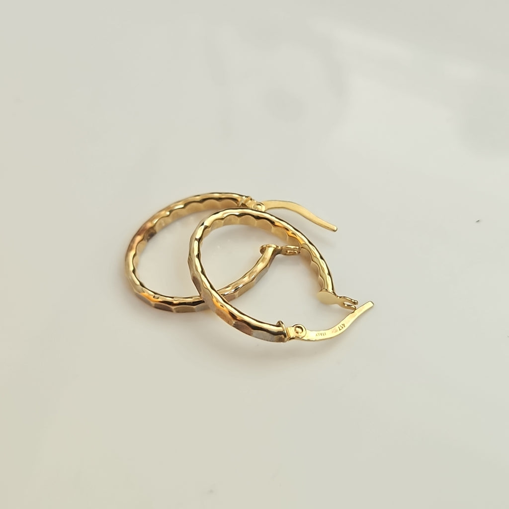 ARRACADAS PAR ORO 10 K 1,20 GRMS (SEMINUEVO)
