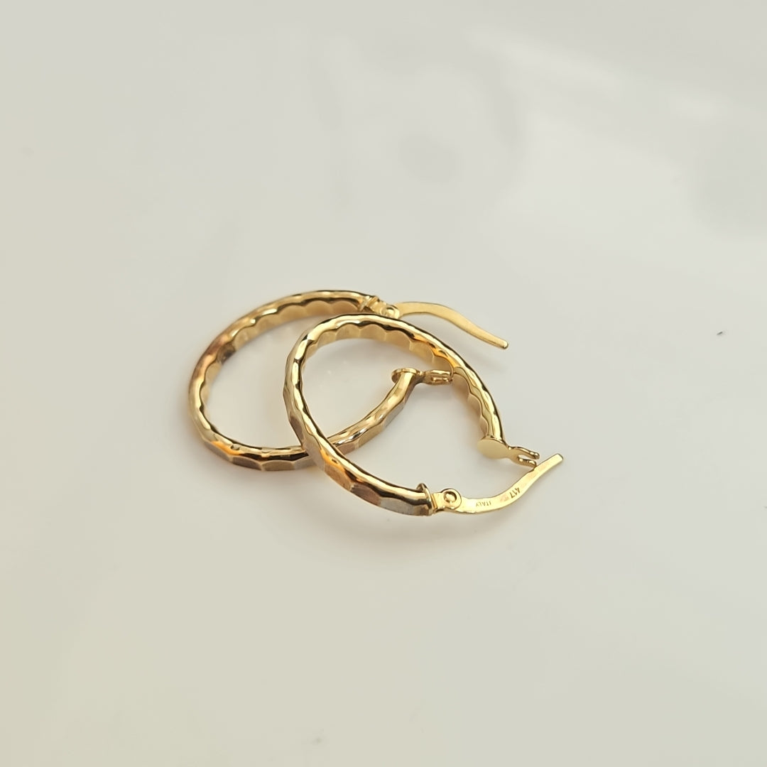 ARRACADAS PAR ORO 10 K 1,20 GRMS (SEMINUEVO)
