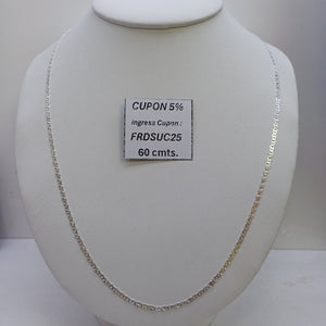 CADENA GUCHI PLATA .925 60 CM 4.22 GR (NUEVO)