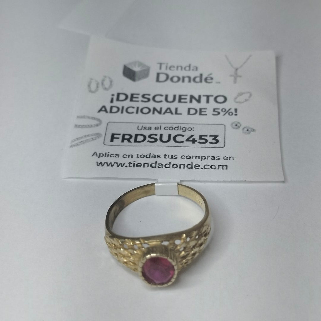 ANILLO ORO 8 K 3.5 GRMS (SEMINUEVO)