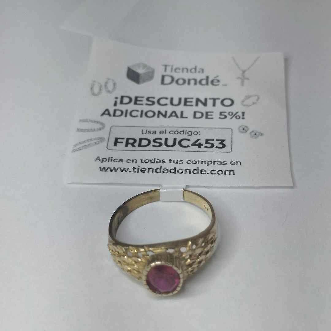 ANILLO ORO 8 K 3.5 GRMS (SEMINUEVO)