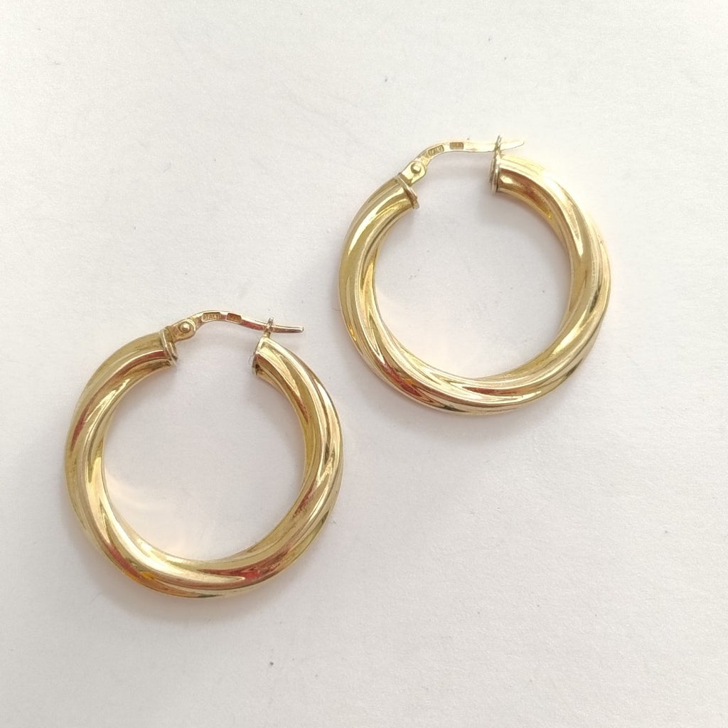 ARRACADAS PAR ORO 14 K 4,00 GRMS (SEMINUEVO)