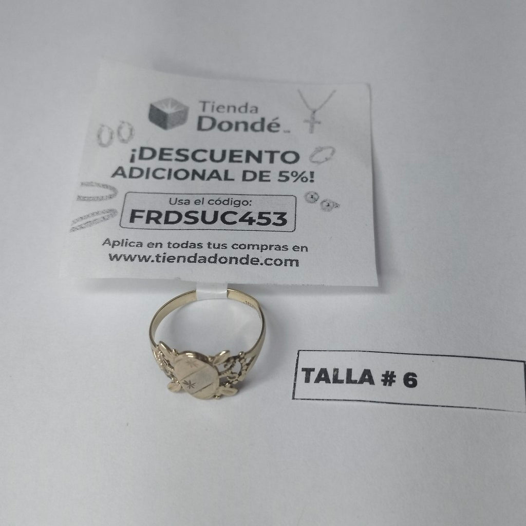 ANILLITO ORO 10 K 1.2 GRMS (SEMINUEVO)