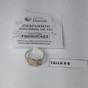 ANILLITO ORO 10 K 1.2 GRMS (SEMINUEVO)