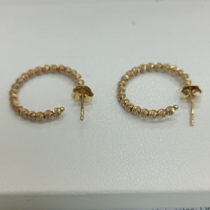 ARETES PAR ORO 14 K 2.8 GRMS (SEMINUEVO)