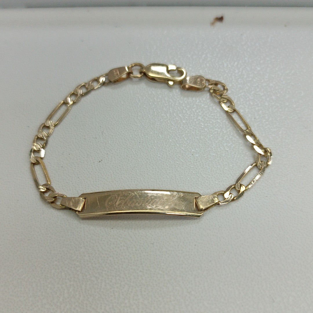 ESCLAVA ORO 14 K 2.7 GRMS (SEMINUEVO)