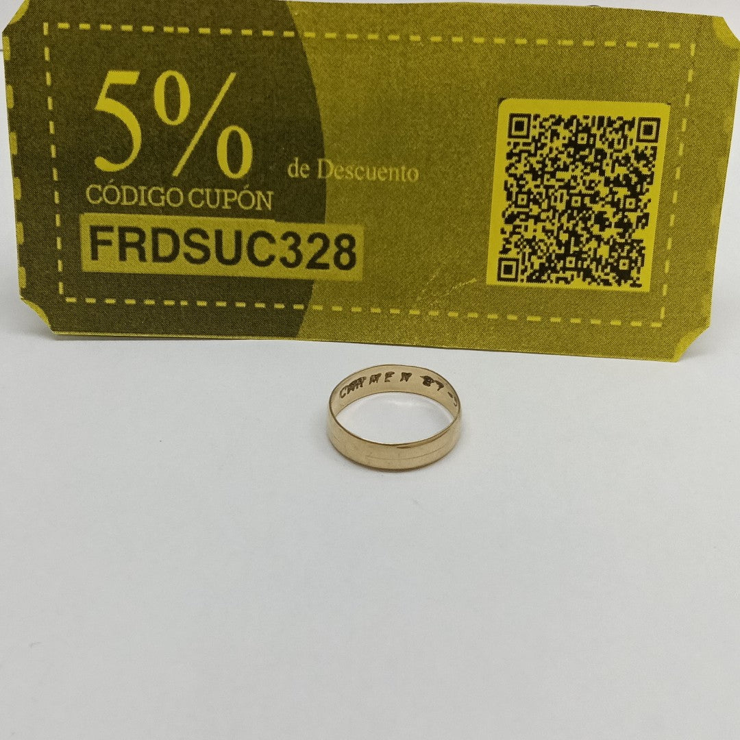 ARGOLLA ORO 14 K 3,00 GRMS (SEMINUEVO)