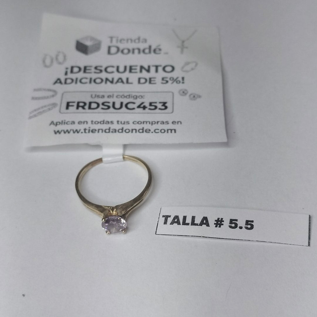 ANILLITO ORO 10 K 1.5 GRMS (SEMINUEVO)