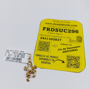 DIJE ORO 14 K 3.1 GRMS (SEMINUEVO)