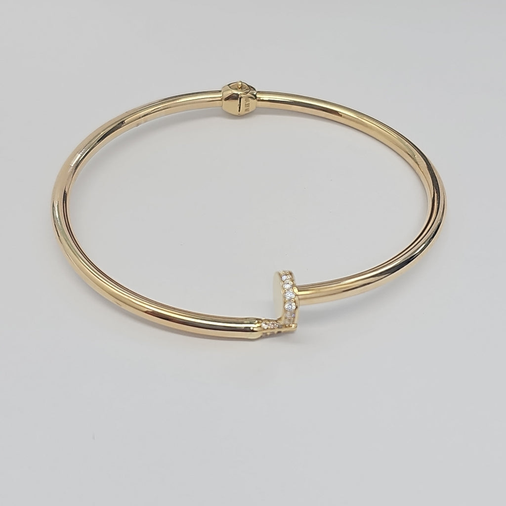 PULSERA CLAVO ORO 14K 6.2 (NUEVO)