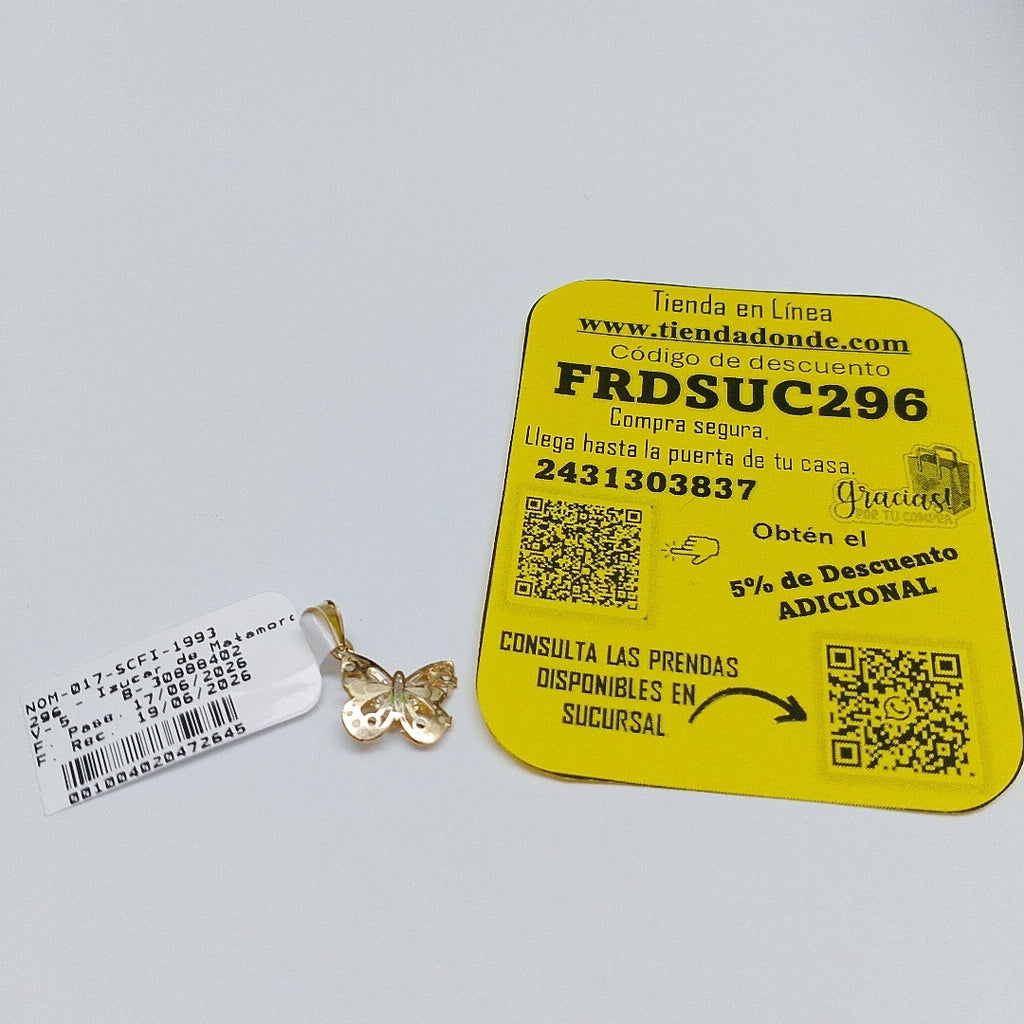 DIJE ORO 10 K 0.4 GRMS (SEMINUEVO)