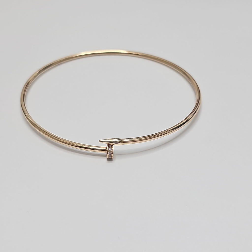 PULSERA CLAVO ORO 14K 2.9 (NUEVO)