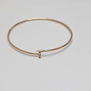 PULSERA CLAVO ORO 14K 2.9 (NUEVO)