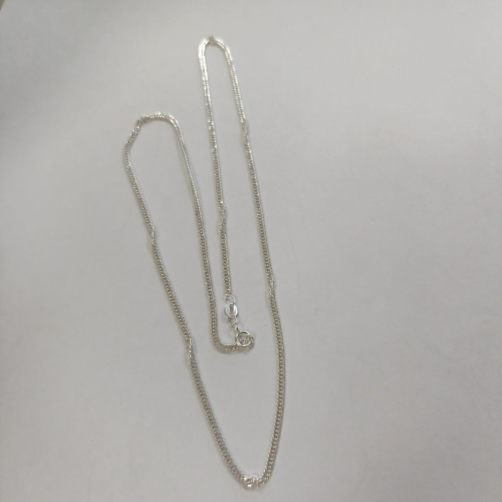 CADENA BARBADA PLATA .925 50 CM 4.12 GR (NUEVO)
