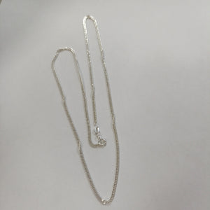CADENA BARBADA PLATA .925 50 CM 4.12 GR (NUEVO)