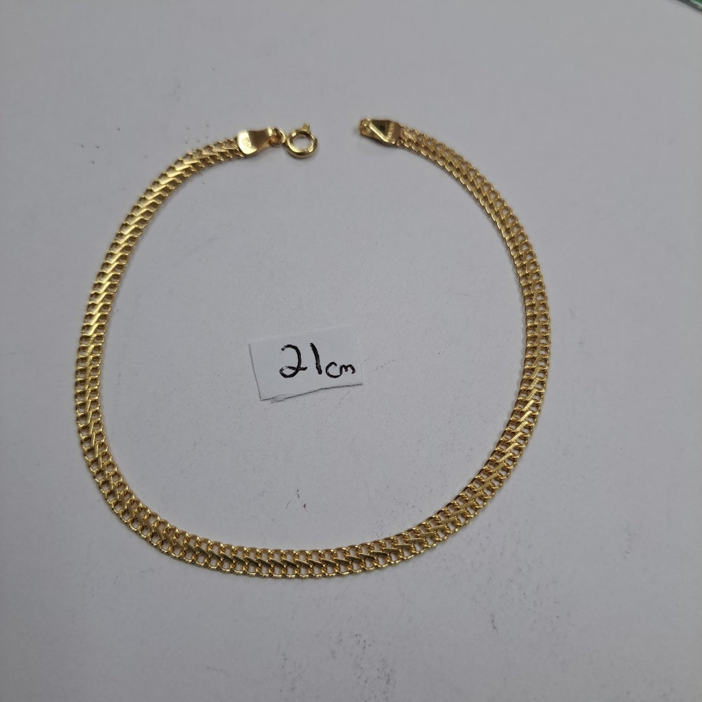 PULSERAS CABALLERO ORO 10K 1.8 (NUEVO)