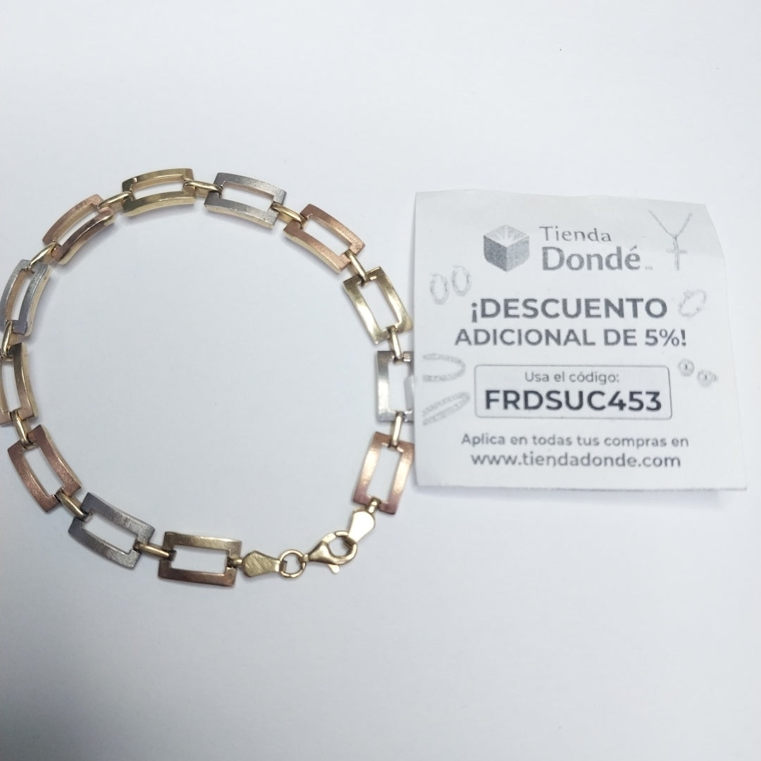 PULSERA ORO 10 K 5.8 GRMS (SEMINUEVO)
