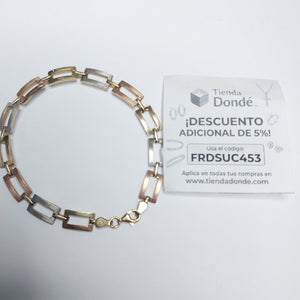 PULSERA ORO 10 K 5.8 GRMS (SEMINUEVO)