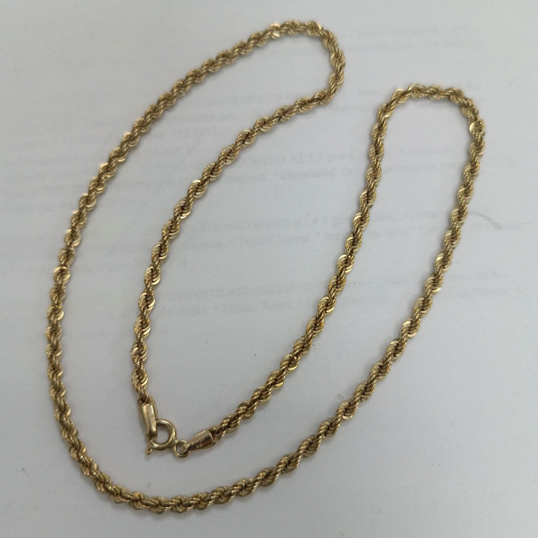 CADENA ORO 10 K 4.7 GRMS (SEMINUEVO)