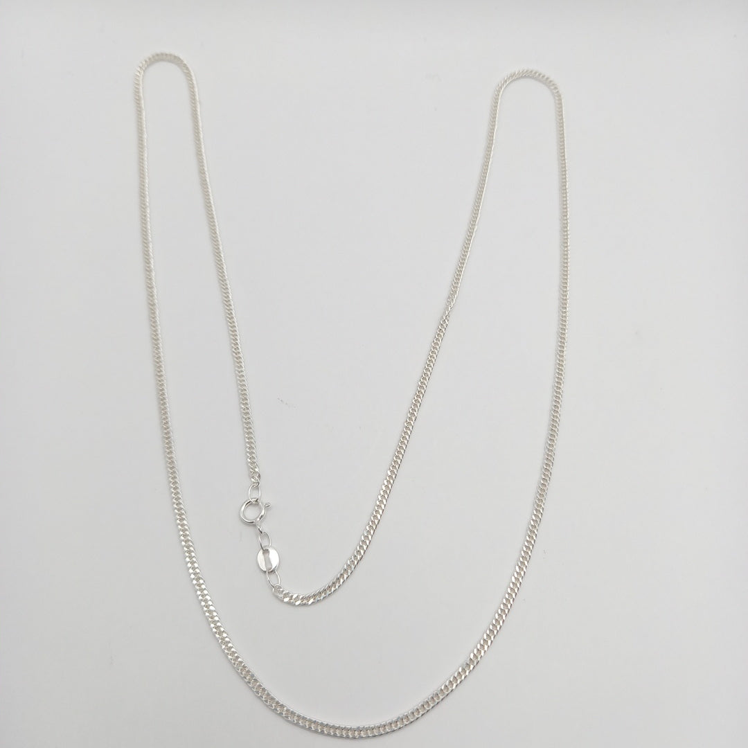 CADENA BARBADA PLATA .925 60 CM 4.82 GR (NUEVO)