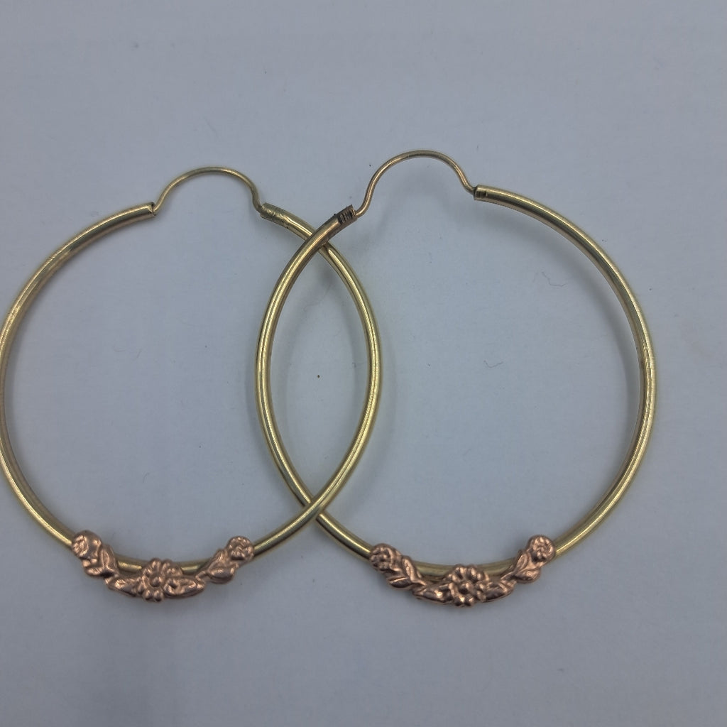 ARRACADAS PAR ORO 10 K 3.8 GRMS (SEMINUEVO)