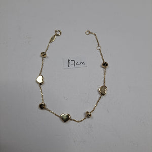 PULSERAS DAMA ORO 14K 1.4 (NUEVO)