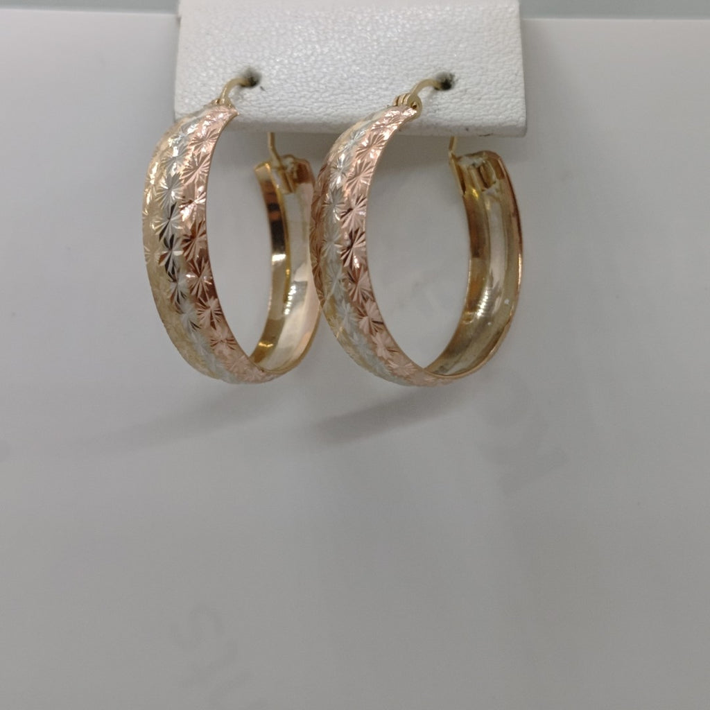 ARRACADAS PAR ORO 8 K 3 GRMS (SEMINUEVO)