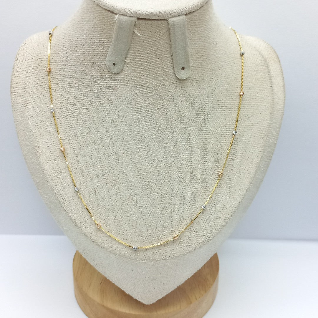 CADENA ORO 14 K 1.7 GRMS (SEMINUEVO)