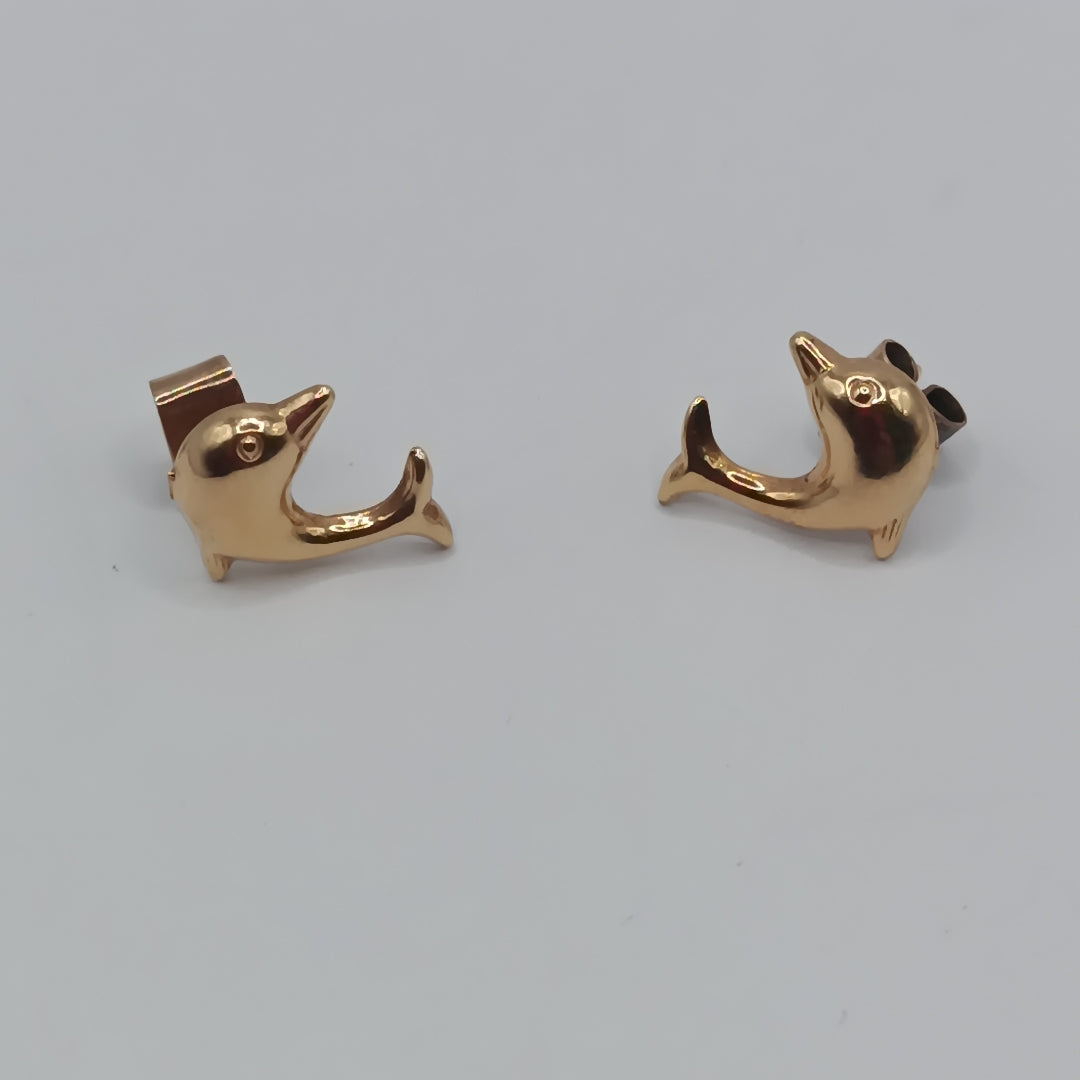 ARETES PAR ORO 10 K 1.3 GRMS (SEMINUEVO)