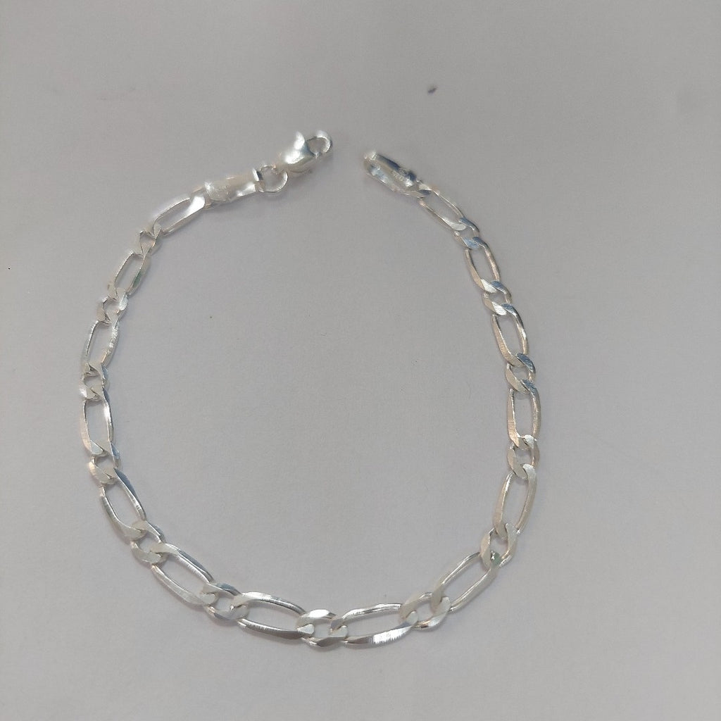 PULSERA TEJIDO 1X1 PLATA .925 18 CM 3.5 GR (NUEVO)