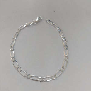 PULSERA TEJIDO 1X1 PLATA .925 18 CM 3.5 GR (NUEVO)