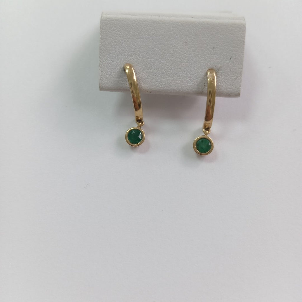 ARETES PAR ORO 18 K 1.9 GRMS (SEMINUEVO)