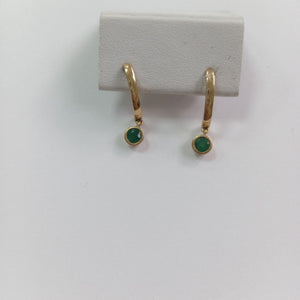 ARETES PAR ORO 18 K 1.9 GRMS (SEMINUEVO)