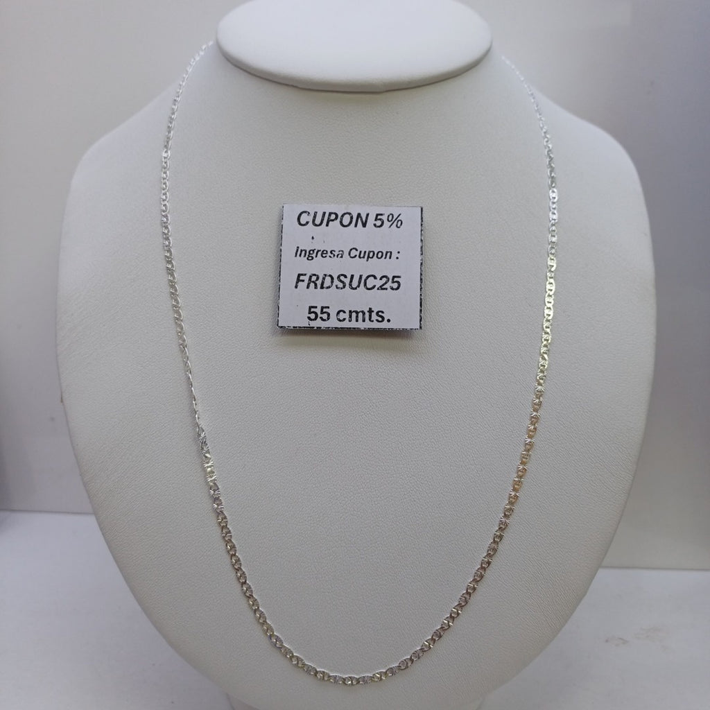 CADENA GUCHI PLATA .925 55 CM 3.92 GR (NUEVO)