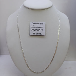 CADENA GUCHI PLATA .925 55 CM 3.92 GR (NUEVO)