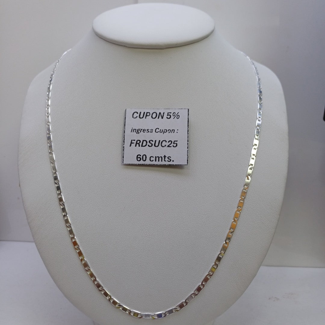 CADENA GUCHI PLATA .925 60 CM 10.13 GR (NUEVO)