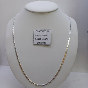 CADENA GUCHI PLATA .925 60 CM 10.13 GR (NUEVO)
