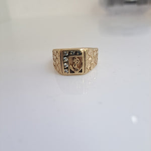 ANILLO ORO 10 K 5.6 GRMS (SEMINUEVO)