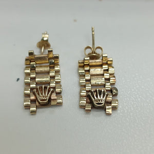 ARETES PAR ORO 10 K 3.5 GRMS (SEMINUEVO)