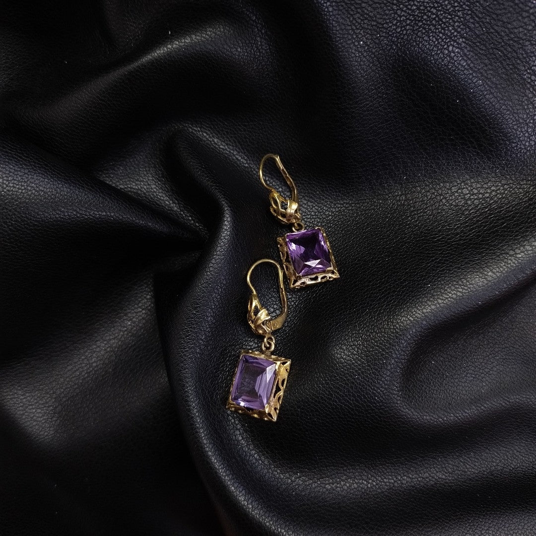 ARETES PAR ORO 8 K 3.7 GRMS (SEMINUEVO)