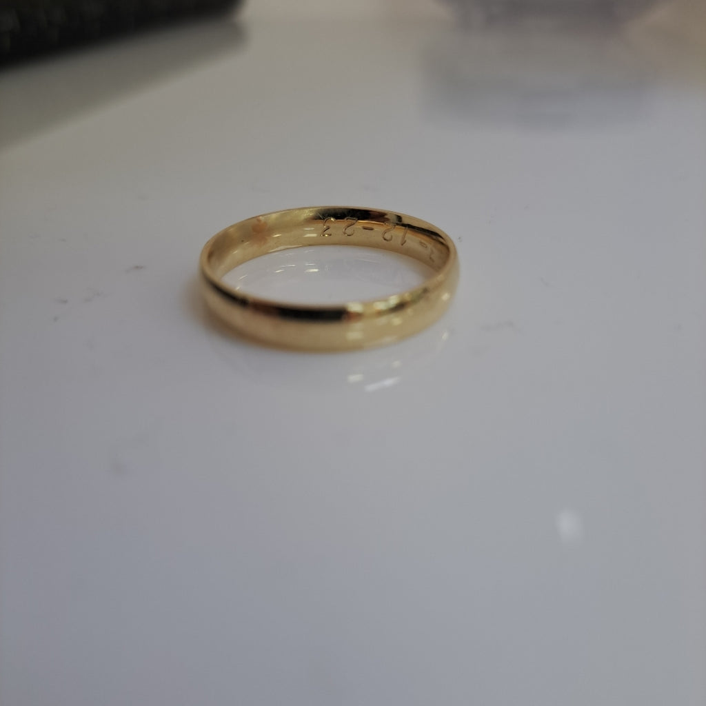 ARGOLLA ORO 14 K 2.9 GRMS (SEMINUEVO)