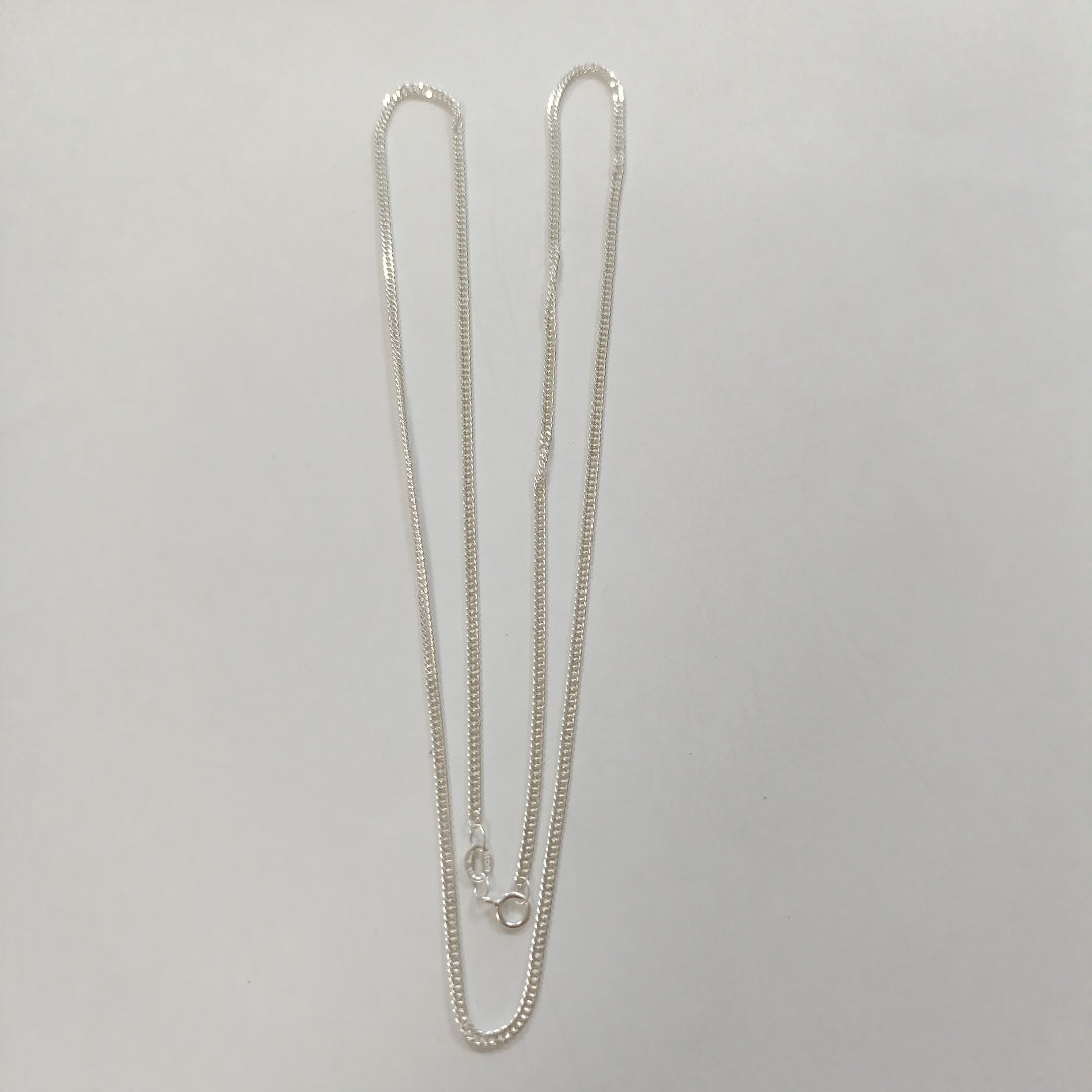 CADENA BARBADA PLATA .925 60 CM 5.02 GR (NUEVO)