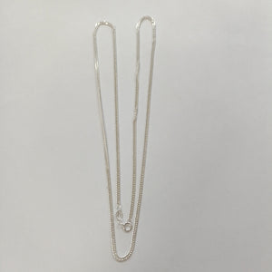 CADENA BARBADA PLATA .925 60 CM 5.02 GR (NUEVO)