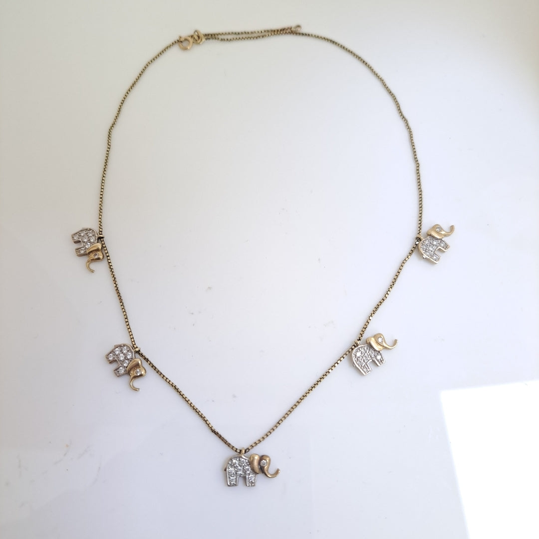 COLLAR ORO 10 K 6.2 GRMS (SEMINUEVO)