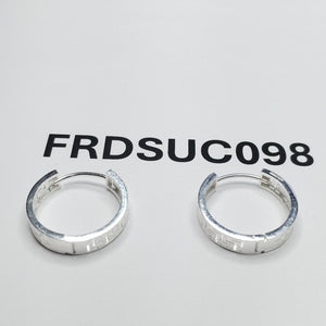 ARETES ARRACADAS GRECAS PLATA .925 4.23 GR (NUEVO)