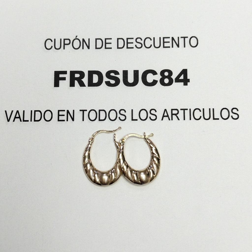 ARRACADAS ORO 14K 1.2 (NUEVO)