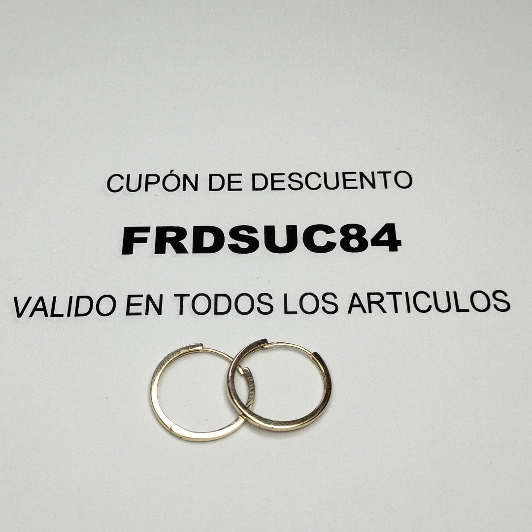 HUGGIES ORO 14K 1.3 (NUEVO)