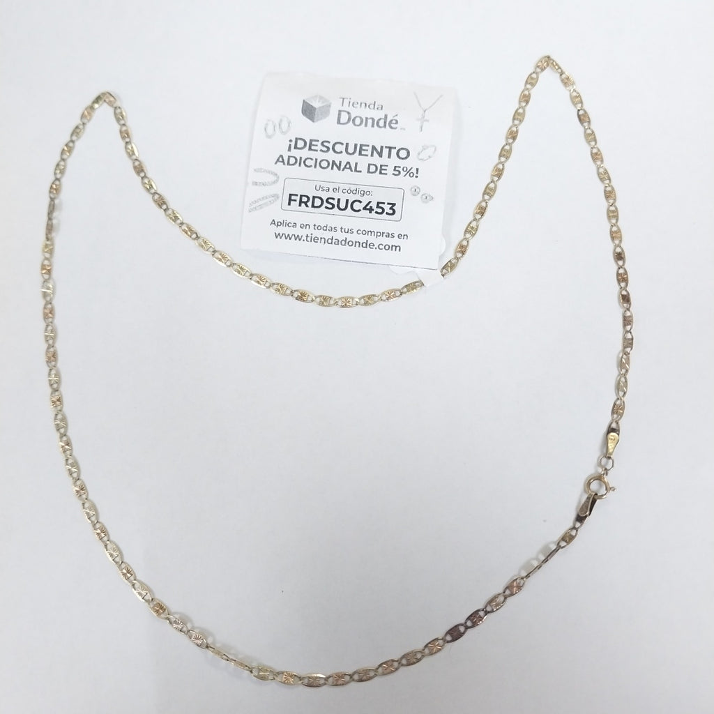 CADENA ORO 10 K 4 GRMS (SEMINUEVO)