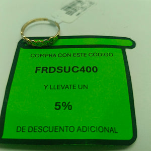 ANILLITO ORO 14 K 1.3 GRMS (SEMINUEVO)