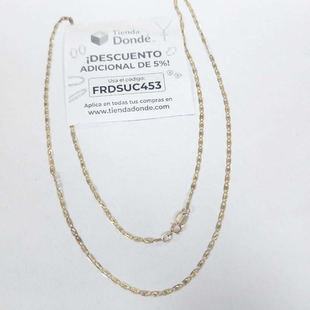 CADENA ORO 10 K 1.6 GRMS (SEMINUEVO)